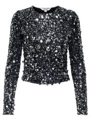 ONLY Bluzka Catina 15358382 Czarny Slim Fit. Czarne bluzki damskie ONLY, m, bez wzorów, z syntetyku, bez kołnierzyka, bez ramiączek. Za 169.99 zł.