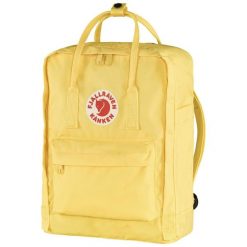 Plecak sportowo-turystyczny Kanken Original. Żółte plecaki damskie Fjällräven, bez wzorów, sportowe. Za 366.99 zł.