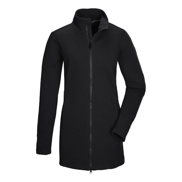 Parka dla kobiet Killtec Kow 4 Flx. Czerwone parki damskie KILLTEC, bez wzorów, z materiału, bez kaptura. Za 388.05 zł.