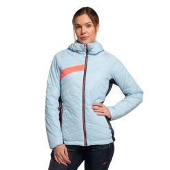 Kurtka hybrydowa damska CMP 32Z4236. Niebieskie kurtki sportowe damskie CMP, na zimę, s, bez wzorów, bez ramiączek, bez kaptura, narciarskie. Za 299.99 zł.