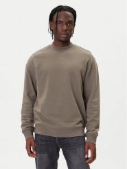 HUGO Bluza Dapocrew 50525892 Beżowy Relaxed Fit. Brązowe bluzy męskie Hugo, m, bez wzorów, z bawełny, bez ramiączek, bez kaptura. Za 429.99 zł.