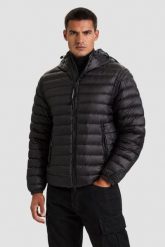 C.P. COMPANY Czarna męska kurtka puchowa MEDIUM JACKET, Rozmiar L. Czarne kurtki męskie C.P. Company, l, bez wzorów, z puchu, bez kaptura. Za 2,499.00 zł.