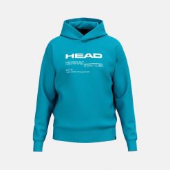 RACE Hoodie Junior. Niebieskie bluzy sportowe męskie Head, na zimę, bez wzorów, bez kaptura, narciarskie. Za 270.00 zł.