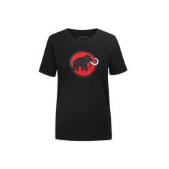 Koszulka bawełniana damska Mammut Core T-Shirt Classic. Czarne bluzki damskie Mammut, s, bez wzorów, z bawełny, casualowe, bez kołnierzyka, bez ramiączek. Za 149.36 zł.