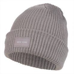 Szara Czapka Damska Moraj. Szare czapki damskie Moraj, bez wzorów, biznesowe. Za 39.99 zł.