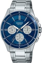 Zegarek Casio ZEGAREK MĘSKI CASIO MTP-1374D-2A3 (zd063h) + BOX. Zegarki męskie Casio, bez wzorów. Za 433.05 zł.