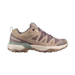 Obuwie Turystyka piesza Kobiety X ULTRA 360 LEATHER. Brązowe obuwie trekkingowe damskie Salomon, z materiału, bez zapięcia. Za 539.00 zł.