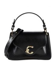 Coccinelle Torebka 333951 Czarny. Czarne shopperki damskie Coccinelle, bez wzorów, bez dodatków. Za 1,499.00 zł.