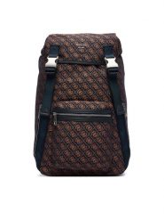 Guess Plecak Berlin HMBEWD P6311 Granatowy. Niebieskie plecaki męskie Guess, z aplikacjami, z materiału. Za 584.99 zł.