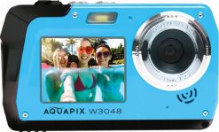 Aparat cyfrowy EasyPix Aquapix W3048 niebieski. Aparaty kompaktowe Easypix. Za 536.99 zł.