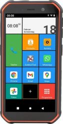 Smartfon Olympia Trek 3/32GB Czarno-pomarańczowy (2288). Brązowe smartfony Olympia. Za 887.30 zł.