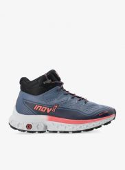 Buty turystyczne damskie Inov-8 RocFly G 390. Szare obuwie trekkingowe damskie Inov-8, z dzianiny, bez zapięcia. Za 452.59 zł.