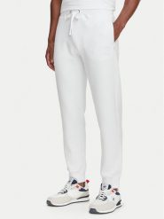 Beverly Hills Polo Club Spodnie dresowe M6340B Biały Regular Fit. Białe spodnie sportowe męskie Beverly Hills Polo Club, m, bez wzorów, z bawełny. Za 220.99 zł.