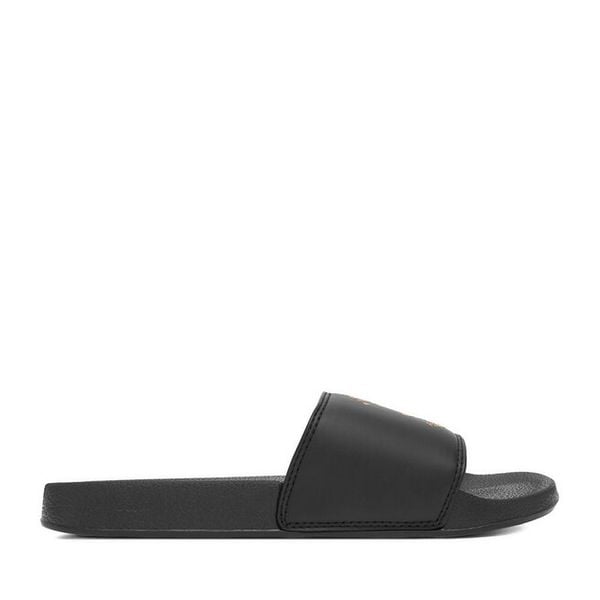 Klapki Beverly Hills Polo Club. Czarne klapki damskie Beverly Hills Polo Club, bez wzorów, bez obcasa, bez zapięcia. Za 109.99 zł.