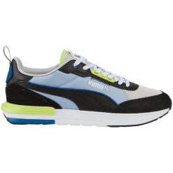 Buty do chodzenia męskie Puma R22. Czarne buty sportowe męskie Puma, bez wzorów, bez zapięcia, trekkingowe. Za 239.00 zł.
