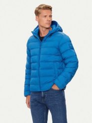 Tommy Hilfiger Kurtka zimowa MW0MW37257 Niebieski Regular Fit. Niebieskie kurtki męskie Tommy Hilfiger, na zimę, l, bez wzorów, z syntetyku, bez kaptura. Za 759.99 zł.