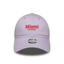 Czapka trucker 9twenty damska New York Yankees. Fioletowe czapki damskie New Era, bez wzorów, sportowe. Za 123.00 zł.