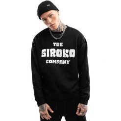 Męska bluza dresowa Lifestyle Siroko Bond. Czarne bluzy męskie SIROKO, m, bez wzorów, z dresówki, sportowe, bez ramiączek, bez kaptura. W wyprzedaży za 63.00 zł.