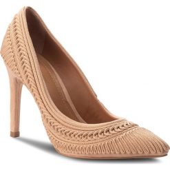 Szpilki KAZAR - Kenna 34061-S2-03 Beige. Brązowe szpilki damskie Kazar, bez wzorów, z materiału, bez obcasa, na obcasie, bez zapięcia. W wyprzedaży za 369.00 zł.