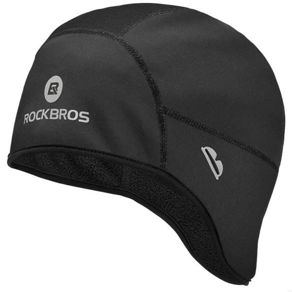 Zimowa czapka sportowa unisex Rockbros YPP044. Czarne czapki damskie ROCKBROS, na zimę, bez wzorów, sportowe. W wyprzedaży za 30.00 zł.