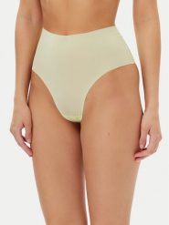 Chantelle Figi klasyczne z wysokim stanem Pulpies C22HC7 Zielony. Zielone majtki damskie Chantelle, z syntetyku. Za 39.99 zł.