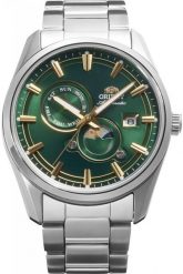 Zegarek Orient Zegarek męski Orient RA-AK0314E30B srebrny. Szare zegarki męskie Orient, bez wzorów, srebrne. Za 2,270.00 zł.