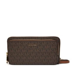 Torebka MICHAEL Michael Kors. Brązowe listonoszki damskie MICHAEL Michael Kors, bez wzorów, bez dodatków. Za 679.99 zł.