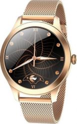 Smartwatch Gino Rossi SW014-2 Różowe złoto (15689-uniw). Czerwone zegarki smartwatch Gino Rossi, bez wzorów. Za 292.55 zł.