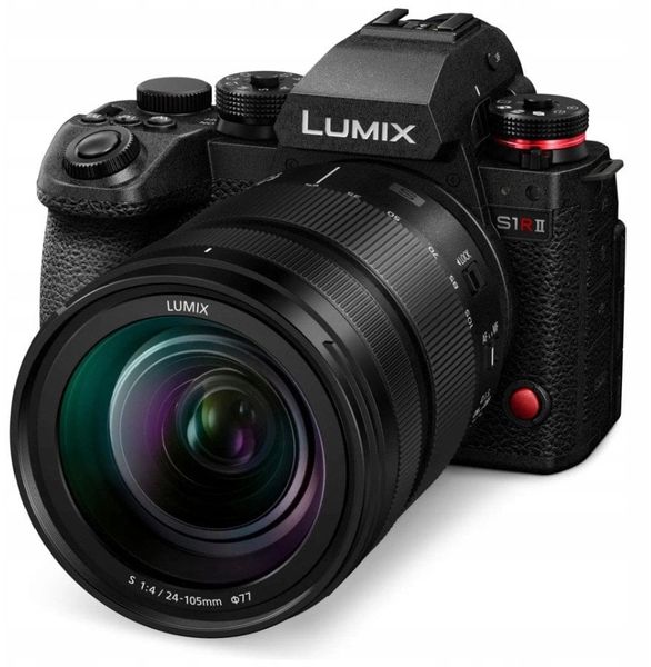 Aparat Panasonic Lumix S1R II + S 24-105 mm f/4 (DC-S1RM2ME). Aparaty bezlusterkowce PANASONIC. Za 20,028.99 zł.