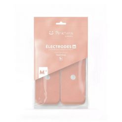 Elektrody Pinktens M - Zestaw 8 sztuk. Brązowe paski damskie BLUETENS, bez wzorów. Za 119.99 zł.