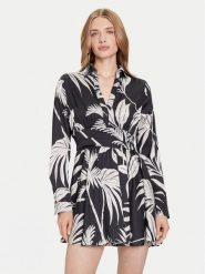 Guess Sukienka koktajlowa W5YK00 WF1T2 Zielony Regular Fit. Zielone sukienki damskie Guess, xs, z aplikacjami, z syntetyku, wizytowe, bez kołnierzyka, bez ramiączek. Za 459.99 zł.
