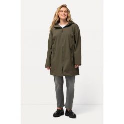 Damskie Kurtka softshell HYPRAR hydrofobowa podszewka z polaru. Zielone kurtki sportowe damskie Ulla Popken, plus size, bez wzorów, z elastanu, bez ramiączek, bez kaptura, trekkingowe. Za 584.99 zł.