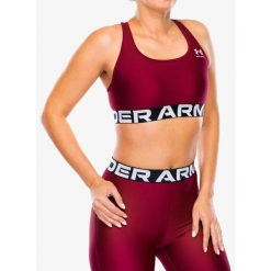 Stanik sportowy Under Armour HeatGear Authentics Mid Branded Bra. Niebieskie bielizna sportowa damska Under Armour, m, bez wzorów. Za 109.99 zł.