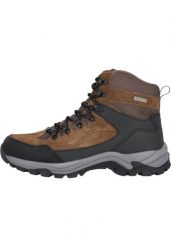 Buty trekkingowe Whistler Detion. Brązowe trekkingi męskie Whistler, na zimę, z materiału, bez zapięcia. Za 291.99 zł.