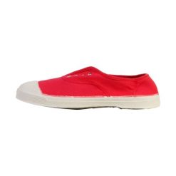 Tenisówki Bensimon Elly - Damskie. Czerwone trampki i tenisówki damskie Bensimon, bez wzorów, z materiału, bez zapięcia. Za 165.90 zł.