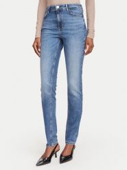 Guess Jeansy W6YA46 D1538 Niebieski Skinny Fit. Niebieskie jeansy damskie Guess, z aplikacjami, z bawełny. Za 434.99 zł.