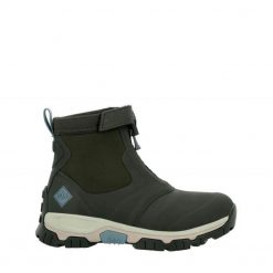 Damskie buty trekkingowe Muck Boots Apex. Zielone obuwie trekkingowe damskie MUCK BOOTS, z gumy, bez zapięcia. Za 898.50 zł.