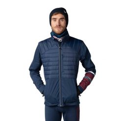 Kurtka męska Rossignol Poursuite Warm. Niebieskie kurtki męskie Rossignol, na zimę, m, bez wzorów, sportowe, bez kaptura. Za 919.99 zł.