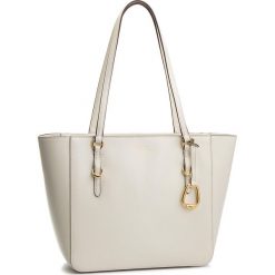 Torebka LAUREN RALPH LAUREN - Shopper 431687508005 Medium Vanilla. Białe torebki do ręki damskie Lauren Ralph Lauren, bez wzorów, ze skóry, duże, bez dodatków. W wyprzedaży za 569.00 zł.