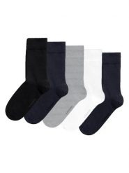 Bjorn_borg ESSENTIAL SOCK 5p — skarpety ESSENTIAL multipak – MULTIPACK 2. Skarpetki damskie Björn Borg, bez wzorów. Za 173.00 zł.