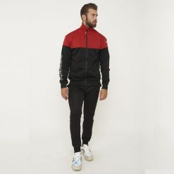 Dres sportowy ONTARIO dorosły. Czarne komplety dresowe męskie Legea, xl, bez wzorów, z dresówki. Za 128.00 zł.