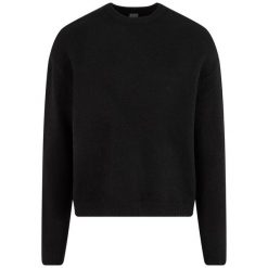 Sweter oversize Urban Classics Chunky. Czarne swetry męskie Urban Classics, m, bez wzorów, bez kołnierzyka, bez ramiączek. Za 231.45 zł.