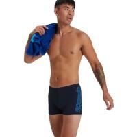 Bokserki kąpielowe męskie Speedo Boom Logo Placement. Niebieskie kąpielówki męskie Speedo, m, bez wzorów. Za 79.99 zł.