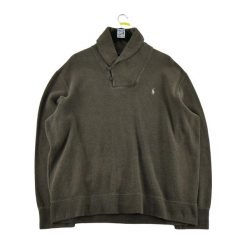 Second life - Sweter męski brązowy - Stan dobry. Brązowe swetry męskie Ralph Lauren, l, bez wzorów, eleganckie, bez kołnierzyka, bez ramiączek. Za 149.06 zł.