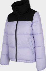 4f Kurtka damska H4Z22-KUDP014 Fioletowa r. XL. Fioletowe kurtki sportowe damskie 4F, xl, bez wzorów, bez ramiączek, bez kaptura. Za 48.98 zł.