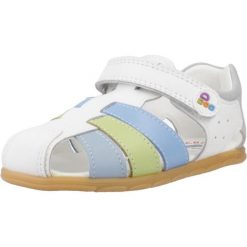 Sandały PABLOSKY 052302P Biały. Białe sandały męskie Pablosky, na lato, bez wzorów, ze skóry, bez zapięcia. Za 238.99 zł.