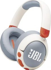 Słuchawki JBL Junior 470NC białe (JBLJR470NCWHT). Białe słuchawki bezprzewodowe JBL. Za 299.00 zł.