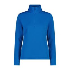 Sweter damski CMP. Niebieskie swetry nierozpinane damskie CMP, na zimę, bez wzorów, sportowe, bez kołnierzyka, bez ramiączek. Za 268.50 zł.