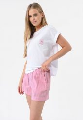 Piżama damska U-SELEN. Piżamy damskie Volcano, bez wzorów, z bawełny, bez ramiączek. Za 99.99 zł.