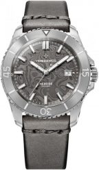 Zegarek męski Venezianico 4521565 szary. Szare zegarki męskie Venezianico, bez wzorów. Za 5,375.00 zł.